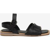 Greyder Kadın Siyah Hakiki Deri Sandalet 6Y2WS59356