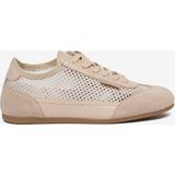 Greyder Kadın Vizon Hakiki Deri Sneaker Ayakkabı 6Y2UA35450 - Nude