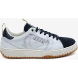 Greyder LAB Erkek Beyaz Lacivert Hakiki Deri Sneaker Ayakkabı 6Y1CA20322 - Beyaz - Mavi