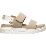 Greyfield Sandal BACKSTRAP SANDAL Kadın Light Beige Suede Sandalet TB0A2QJAER31 - Bej