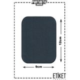 Gri (1 Adet) Fantastıc Arma Ütü ile Yapışan Dokuma Arma Patch Giysi & Kıyafetler Için Yama Kolay Uygulama