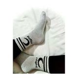 Gri 4'Lü Night Kolej Çorap