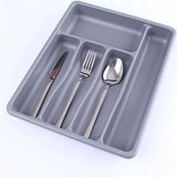 Gri - 5 Bölmeli Çekmece Içi Kaşıklık 36X29X5CM (4887)