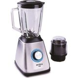 Gri 500W Çok Fonksiyonlu Blender ve Kahve Öğütücü Seti - Altın - Gri