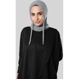 Gri Bağcıklı Peluş Balaklava Boyunluklu Bere Jakar Düz 2327_15