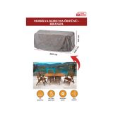 Gri Bahçe Mobilya Koruma Örtüsü Branda 260x160x80 Cm-santimetre, Su Geçirmez, Güneşten Korur Gri