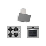 Gri Cam Ankastre Set (3457 Soho 60+CS5343S01+BO6502S02)