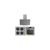 Gri Cam Ankastre Set ( 3481 Flam - CS5335S02 - BO6504S01 )