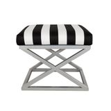 Gri Çapraz Ayaklı Zebra Puf