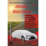 Gri Chevrolet Corvette Stingray Araba Brandası (4mevsim)