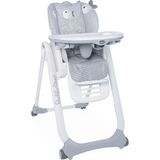 Gri Chicco Polly 2 Start Bebek Mama Sandalyesi Ergonomik Tasarım ve Katlanabilir Özellik