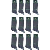 Gri Çizgi Desen 12'li Ultra Lüks Bambu Erkek Çorap CRP300 - 41 - 44