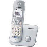 Gri Dect Telefon Panasonic KX-TG6811, Şık ve Kullanışlı Iletişim Cihazı - Ceviz