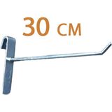 Gri Dekor 100 Adet 20 cm Metalik Tel Pano Kancası, Bijuteri Askı, Aksesuar Askısı, Çok Amaçlı Askı
