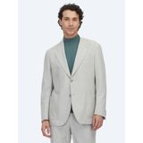 Gri Desenli Comfort Fit Örme Takım Elbise