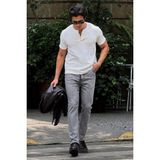 Gri Düz Paça Erkek Pantolon 6531 - S