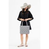 Gri Eva Plaj Çantası- Unisex, Modern ve Suya Dayanıklı