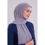 Gri Frozen Krep Şal