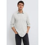 Gri Gömlek Slim Fit/Dar Kesim 0211856-82498