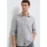 Gri Gömlek Slim Fit/Dar Kesim 0211913-70074