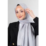 GRİ Harem Scarf Brisa Vual Şal