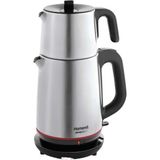 Gri Inox Çay Makinesi 1741 Royaltea, Şık ve Kullanışlı Tasarım - Altın - Gri