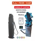 Gri Kamp Sandalyesi Kılıfı Sandalye Taşıma Çantası 95X28 Cm Sandalye Görsel Amaçlıdır