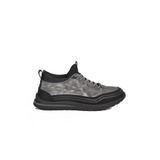 Gri Lastik Bağcıklı Erkek Sneaker 25K582 M