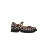 Gri Leopar Desenli Kemerli Kadın Babet 572407 Z