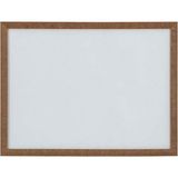 Gri Mdf Çerçeveli Duvara Monte Yazı Tahtası 45X60 cm - Gold - Gri - Seçenek 1