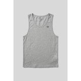 Gri Melanj Standart Kalıp Basic Spor Performans Kolsuz Erkek Atlet - 88503