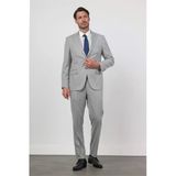 Gri Mono Yaka 6 Drop Comfort Fit Tam Astar Esnek Takım Elbise 1001260167