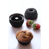 Gri mor Life 6 Lı Yıkanabilir Mini Kek Muffin Pişirme Kalıbı, Silikon Muffin, Cupcake Kalıbı Karma Renk 6'Lı