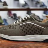 GRİ NUBUK HAKİKİ DERİ ERKEK CASUAL AYAKKABI