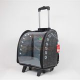 Gri Pet Taşıma Çantası, Hafif ve Şık, 38X26X42 Cm, Köpekler Için Güvenli ve Konforlu - Seçenek 1