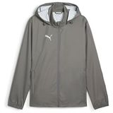 Gri Puma Erkek Futbol Antrenman Ceketi TEAMADDITIONS ALLWEATHER JKT 65916913
