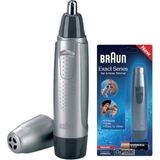 Gri Renk Kulak ve Burun Tüy Kesme Makinesi, Pratik ve Güvenli Kullanım - Seçenek 1