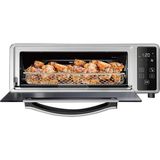 Gri Renkli 1700W Dijital Hava Fritözü ve Mini Pizza Fırını - Altın - Gri