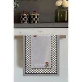 Gri Sepetli Fırın Mutfak Havlusu 30X50CM - 30 x 50 cm