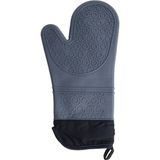 Gri Silikon Yanmaz Yapışmaz Isı Yalıtımlı 35 cm Mutfak Fırın Eldiveni