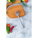 Gri Silikon Yumurta Fırçası 21CM