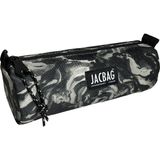 Gri - Siyah Jacbag Bıg Roll Silindir Tip Kalem Kutusu 1 Adet 20x8x8 cm Hafif ve Taşınabilir