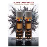 Gri Sprey Boya 200 Ml 2 Adet Südor Hızlı Kuruyan Renkli Profesyonel Canlı Renk Ahşap Plastik Demir Metal Porselen Cam