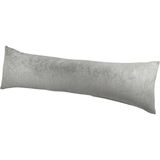 Gri Süet Uzun Düzenleyici Bileklik, Saat ve Kelepçe Yastığı 8X28 cm - Antrasit - Seçenek 1