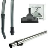 Gri Süpürge Hortumu Metal Boru Emici Set ve Kullanışlı Ürün - Seçenek 1