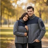 Gri Unisex Polar Ceket