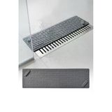 Gri Uzun Silikon Gider Kapağı Koku Önleyici Lavabo Banyo Mutfak Balkon Gider 37X11 Cm