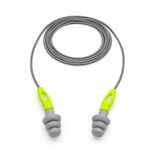 Gri Yeşil İpli Kulak Tıkacı 7-12 Mm 29 Db Gürültü Azaltıcı Sl1409c Ses Önleyici Pratik İpli Kulaklık