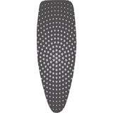 Gri Yıldız Ütü Masası Kılıfı Bezi 50X135CM, Şık ve Koruyucu Örtü - Antrasit - Seçenek 1