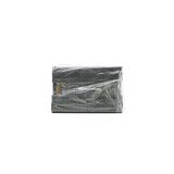 Gri Yuvarlak 35X50cm Bambu Ahşap Kirli Çamaşir Sepeti Seyyar Kapakli Kumaş Çantali İp Kulplu (5047)